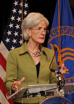 Secretary of Health and Human Services, Kathleen Sebelius